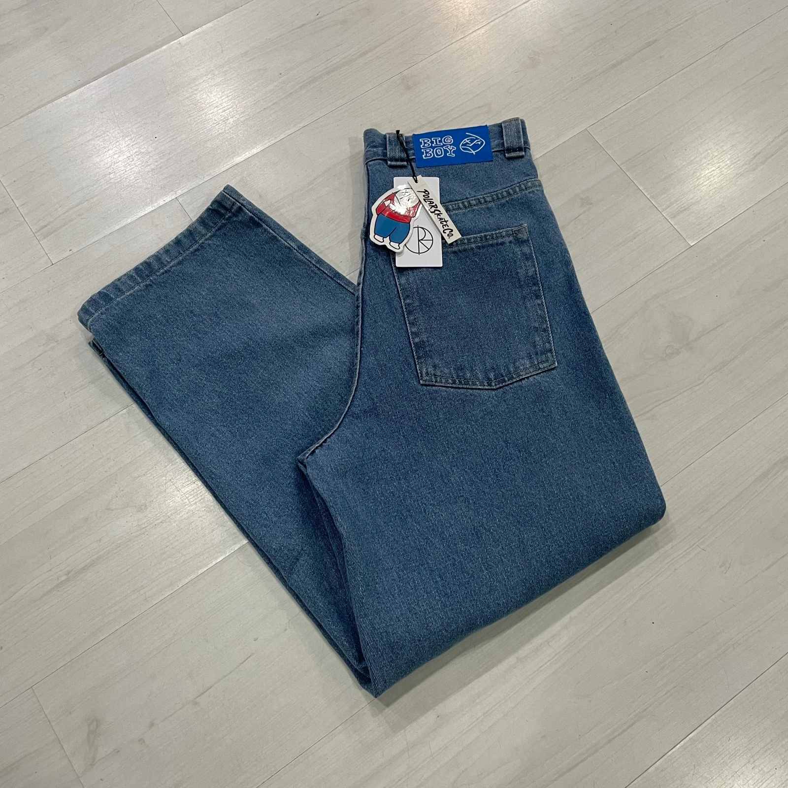 Polar Skate Co - Big Boy Jeans (Mid Blue) – photo 7